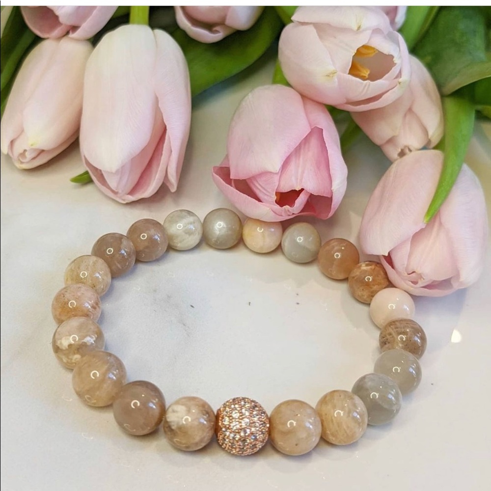 Real stone bracelet